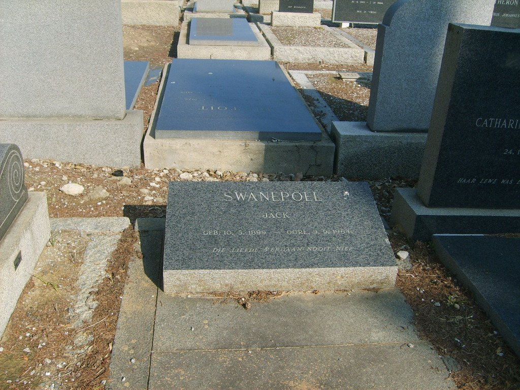 SWANEPOEL Jack 1899-1964