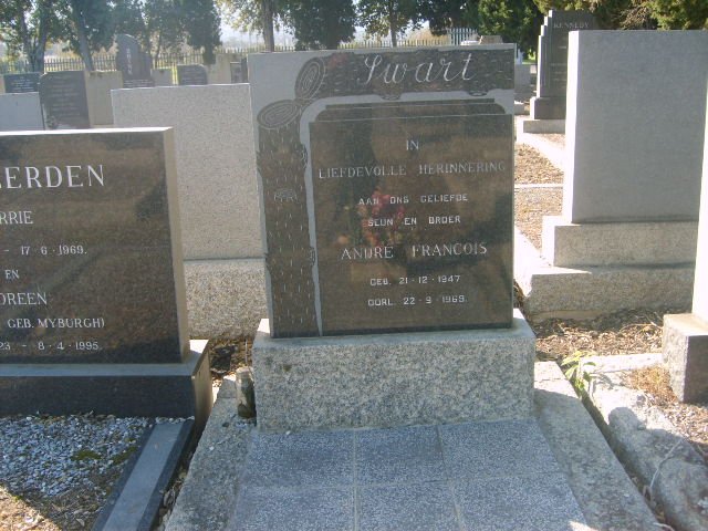 SWART Andre Francois 1947-1969