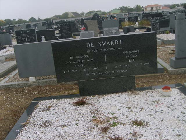 SWARDT Carel, de 1905-1980 &amp; Ina 1906-2003