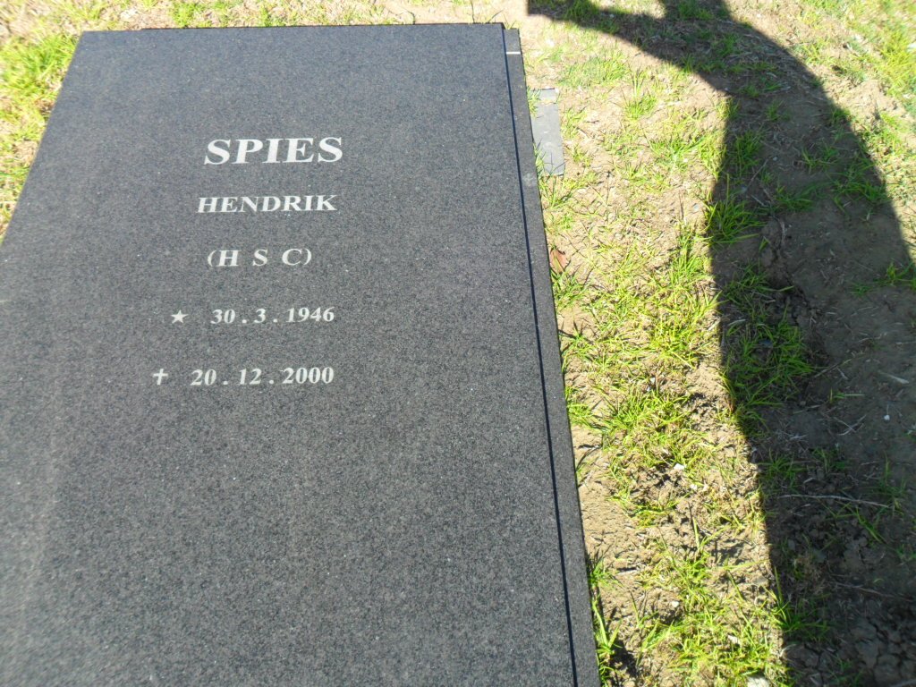 SPIES H.S.C. 1946-2000