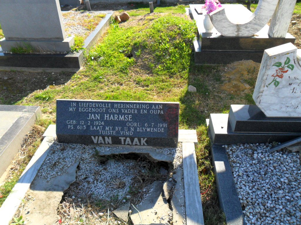 TAAK Jan Harmse, van 1924-1991