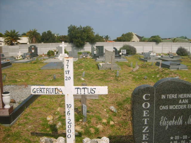 TITUS Gertruida 1920-2000