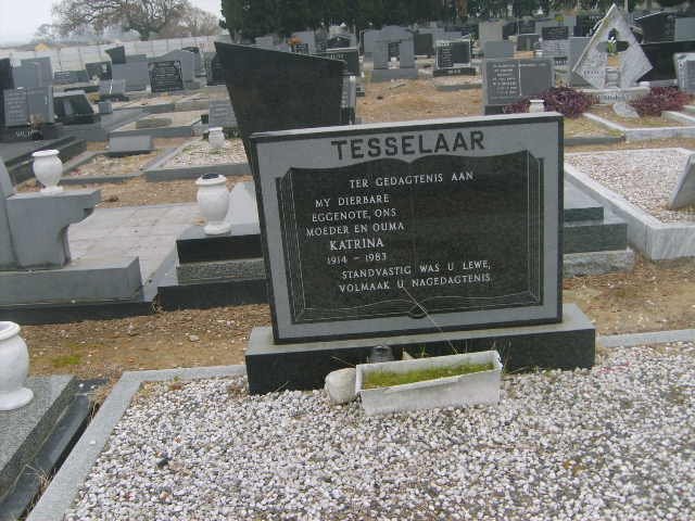 TESSELAAR Katrina 1914-1983