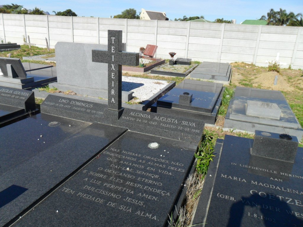 TEIXEIRA Lino Domingos 1977-1996 &amp; Alcinda Augusta Silva 1945-1996