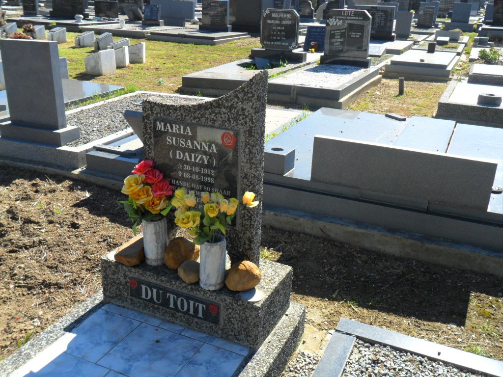 TOIT Maria Susanna, du 1912-1998