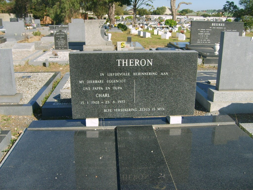 THERON Charl 1903-1977