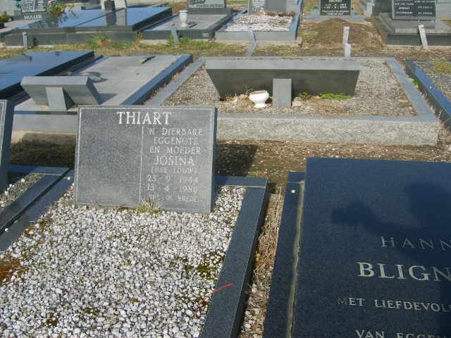THIART Josina nee LOUW 1944-1988