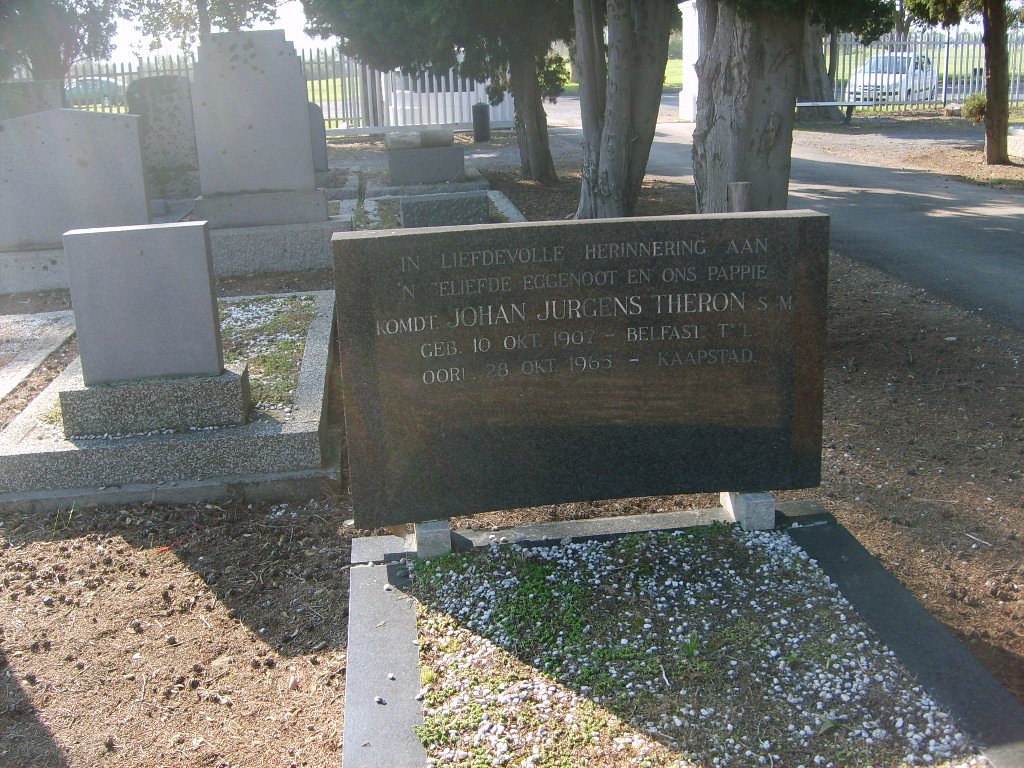 THERON Johan Jurgens 1907-1965