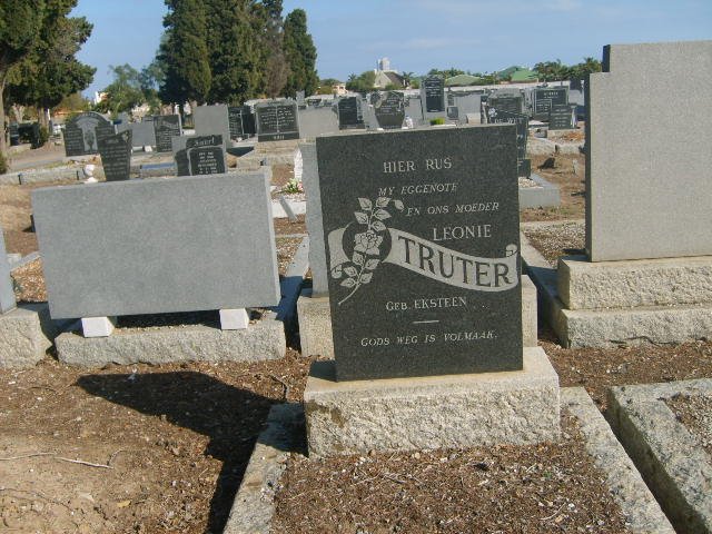 TRUTER Leonie nee EKSTEEN