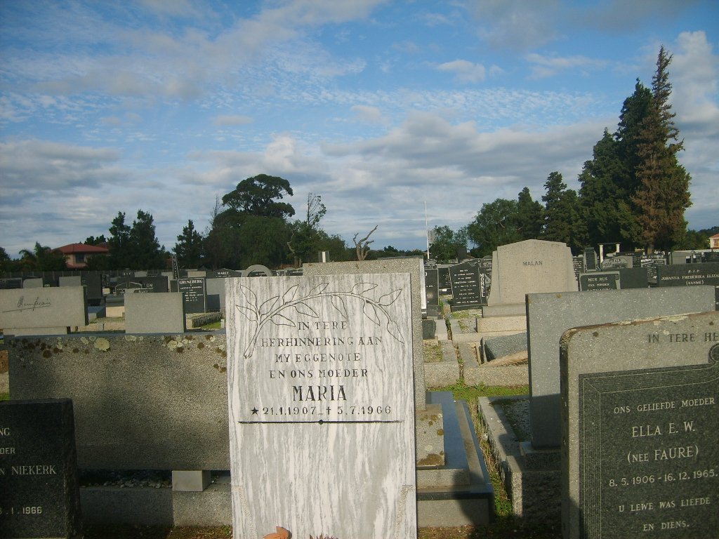 ? Maria 1907-1960