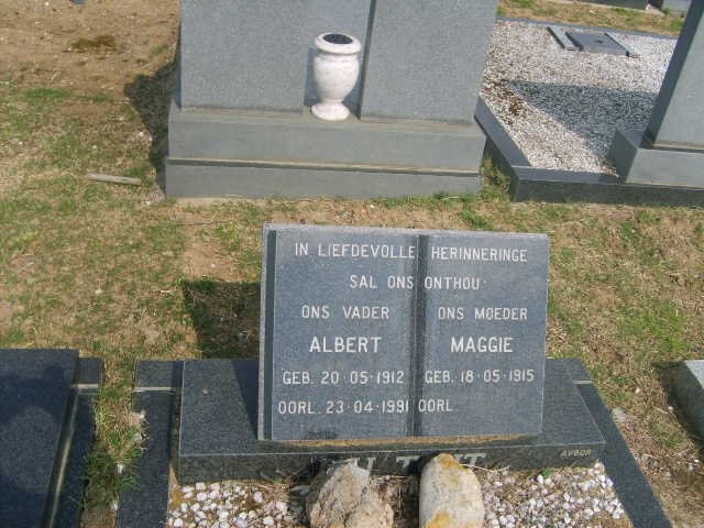 ?T?T Albert 1912-1991 &amp; Maggie 1915-
