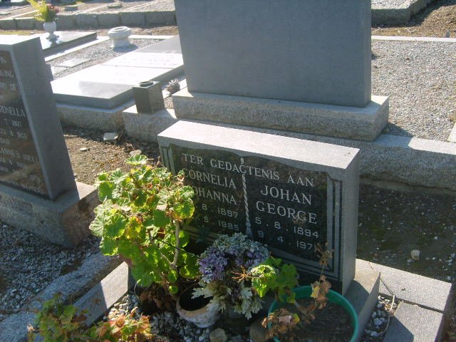 ? Johan George 1894-1971 &amp; Cornelia Johanna 1897-1985