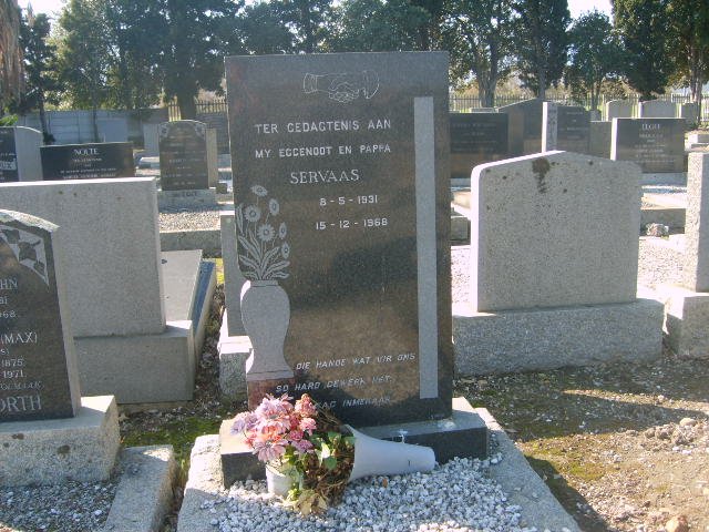 ? Servaas 1931-1968