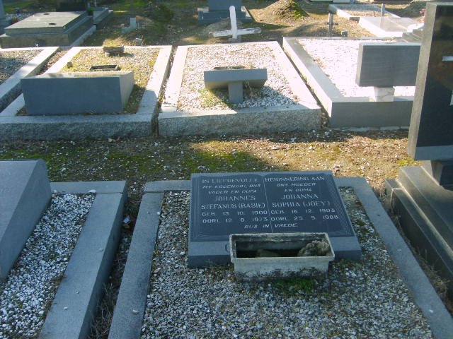 ? Johannes Stephanus 1900-1973 &amp; Johanna Sophia 1908-1988