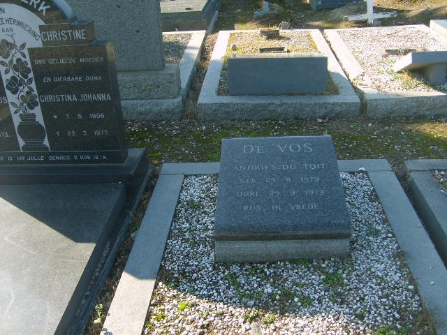 VOS Andries Du Toit, de 1979-1979
