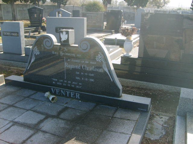 VENTER Raymond Christiaan 1942-1980