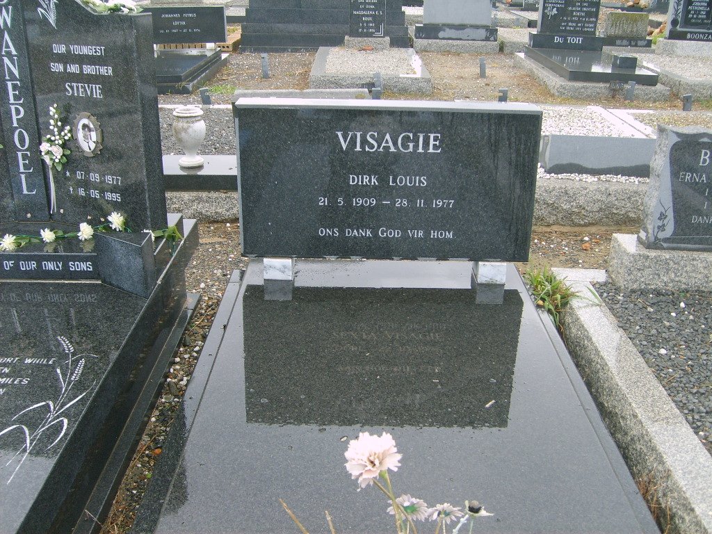 VISAGIE Dirk Louis 1909-1977