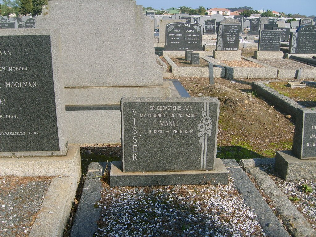 VISSER Manie 1929-1964