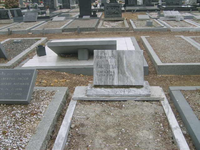 VISSER Magrietha 1904-1982