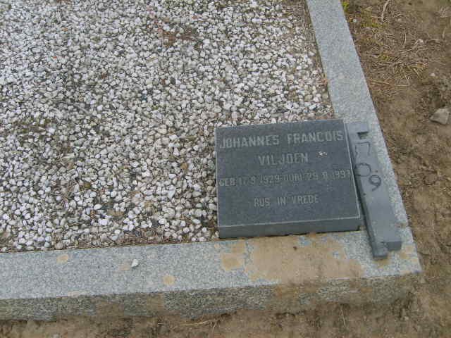VILJOEN Johannes Francois 1929-1997