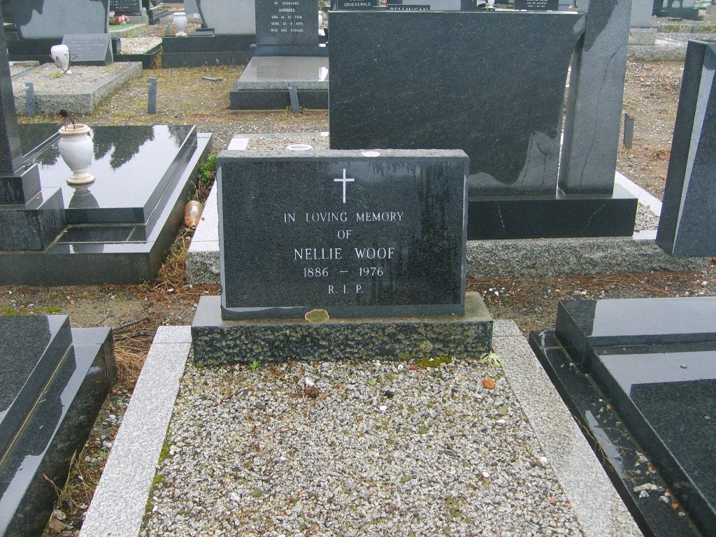 WOOF Nellie 1886-1976