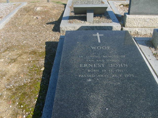 WOOF Ernest John 1911-1975