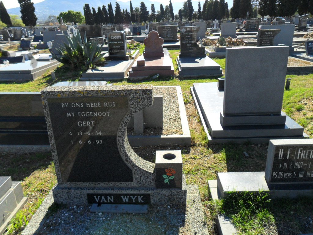 WYK Gert, van 1934-1995