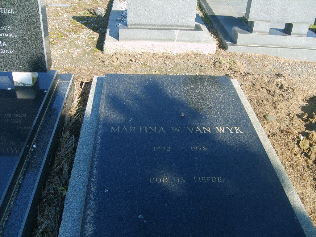 WYK Martina W., van 1892-1978