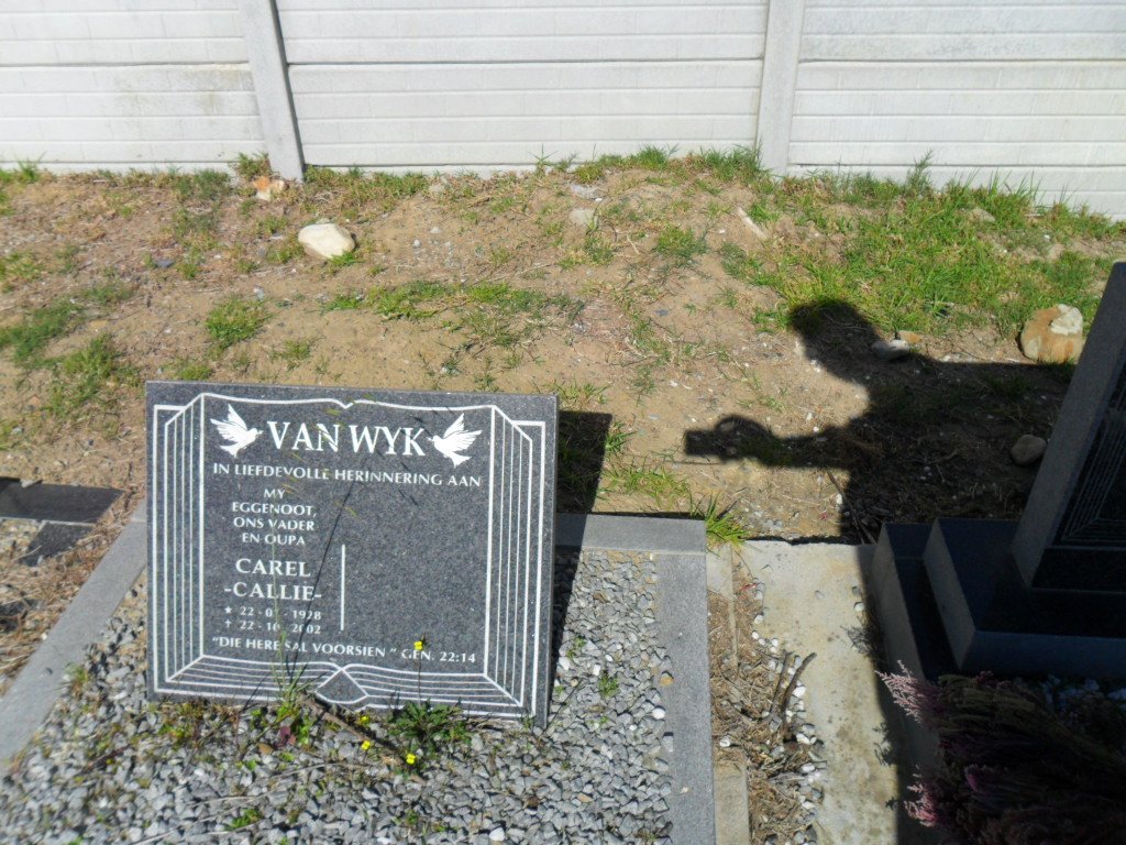 WYK Carel, van 1928-2002