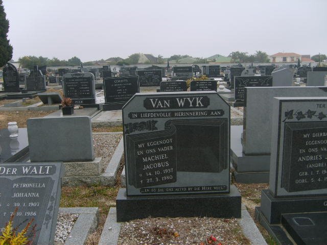 WYK Machiel Jacobus, van 1937-1980