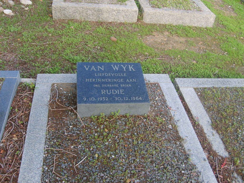 WYK Rudie, van 1952-1964