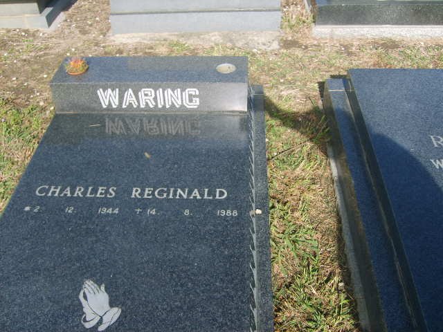 WARING Charles Reginald 1944-1988