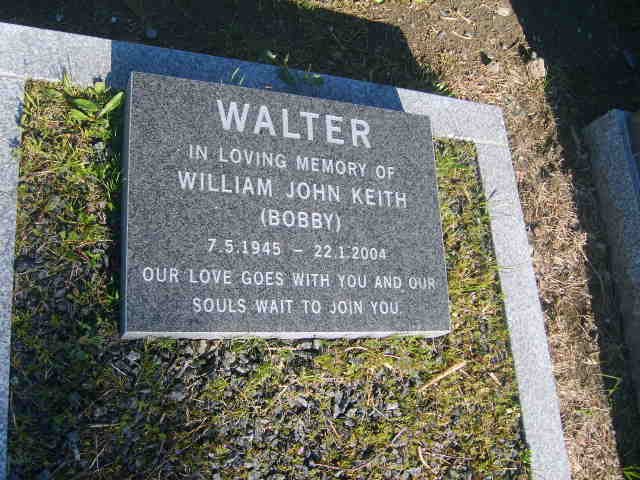 WALTER William John Keith 1945-2004