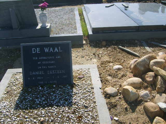 WAAL Daniel Eksteen, de 1924-19??