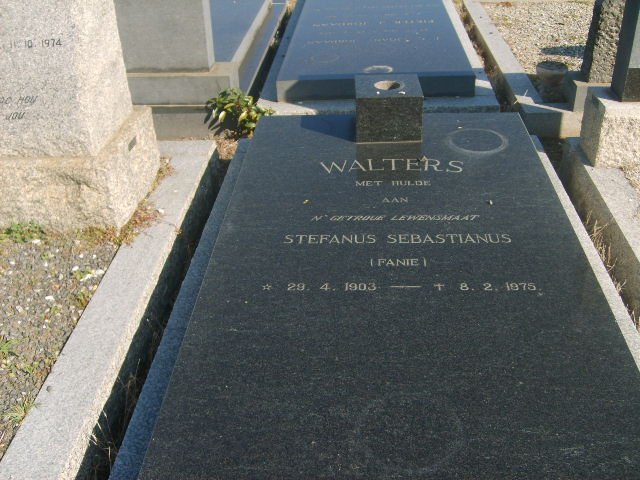WALTERS Stefanus Sebastianus 1903-1975