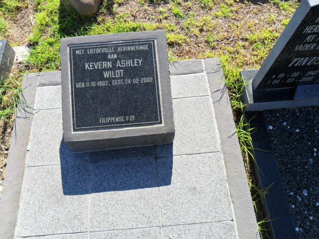 WILOT Kevern Ashley 1982-2002