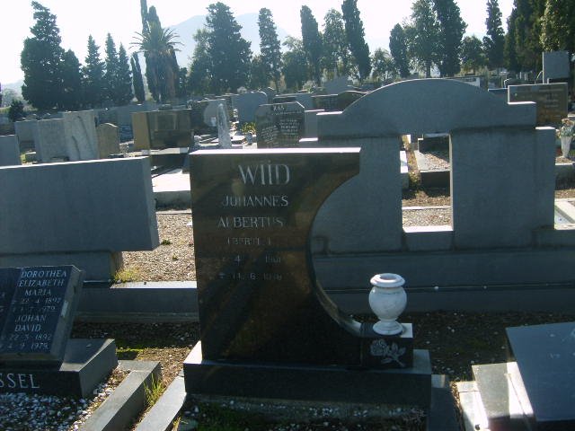 WIID Johannes Albertus 1901-1979