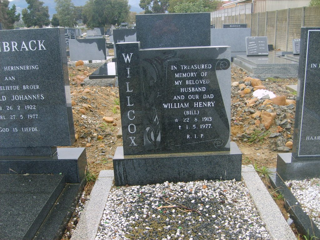 WILLCOX William Henry 1913-1977