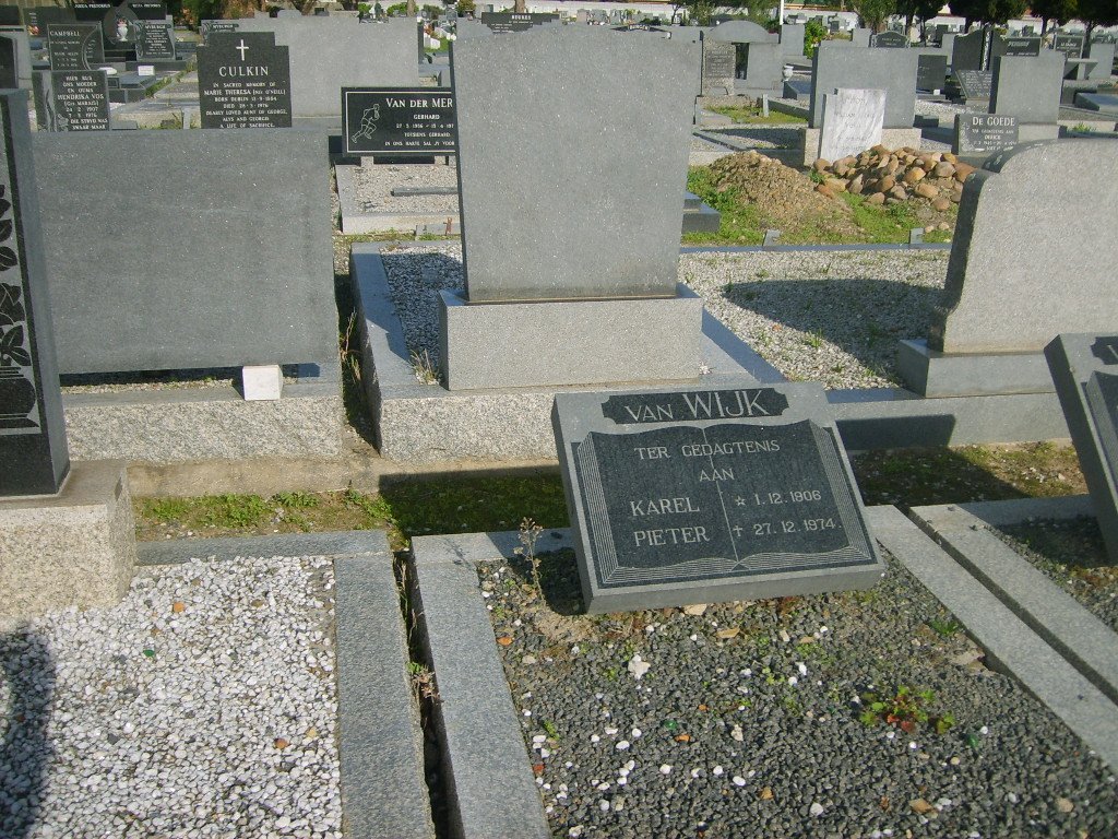 WIJK Karel Pieter, van 1906-1974