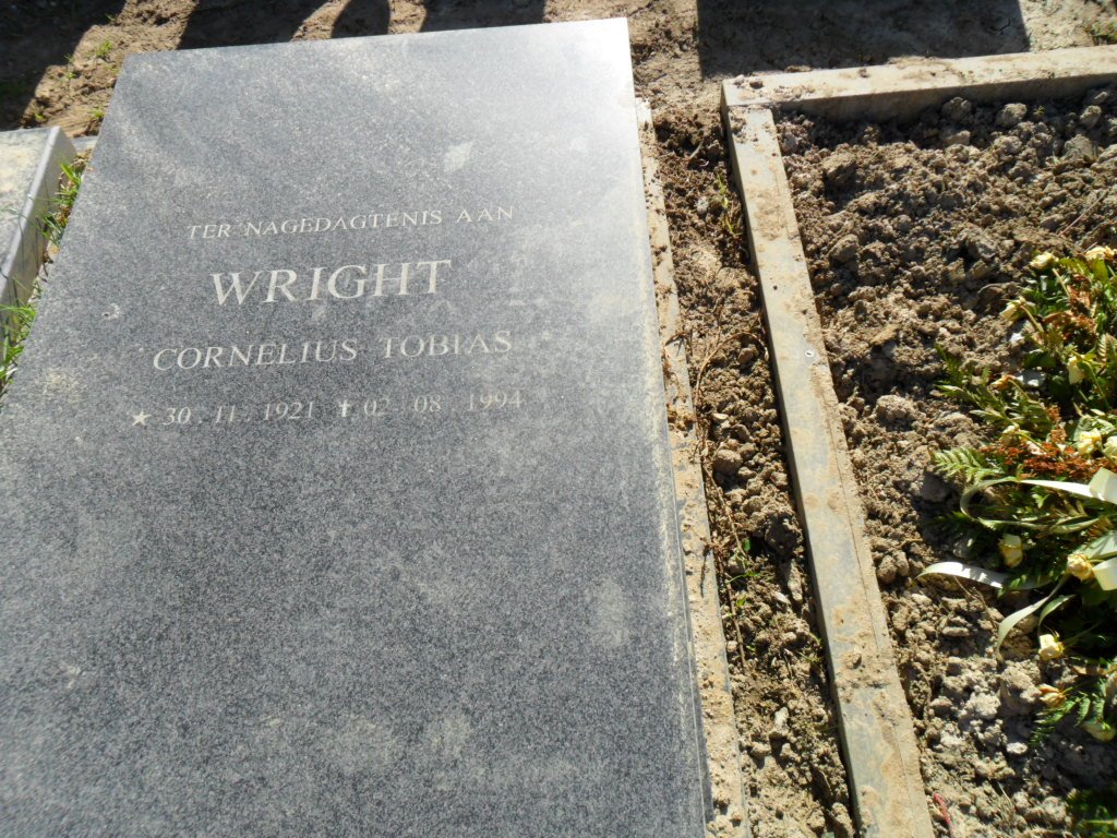 WRIGHT Cornelius Tobias 1921-1994