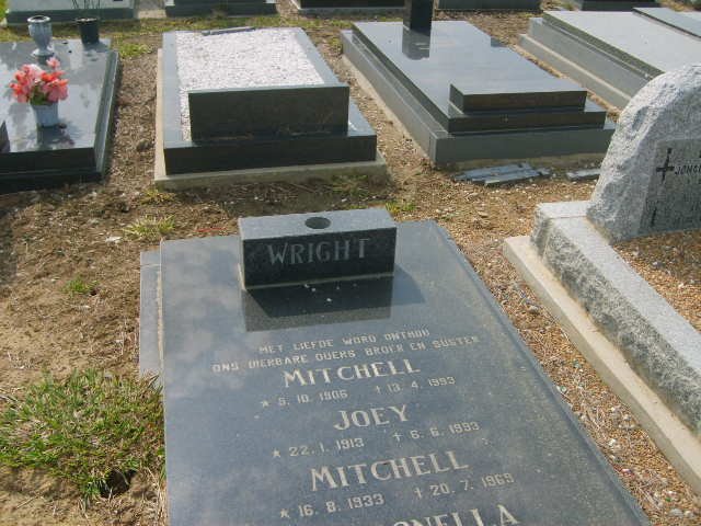 WRIGHT Mitchell 1906-1993 &amp; Joey 1913-1993 :: WRIGHT Mitchell 1933-1969 :: WRIGHT ??