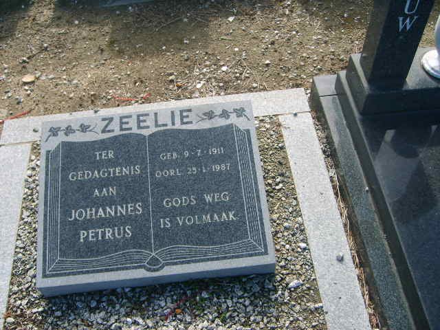 ZEELIE Johannes Petrus 1911-1987