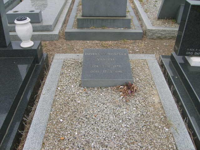 ZYL Davina Petronella, van 1879-1981