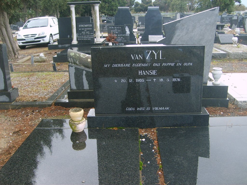ZYL Hansie, van 1905-1976