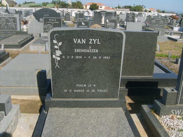 ZYL Ebenhaezer, van 1926-1983