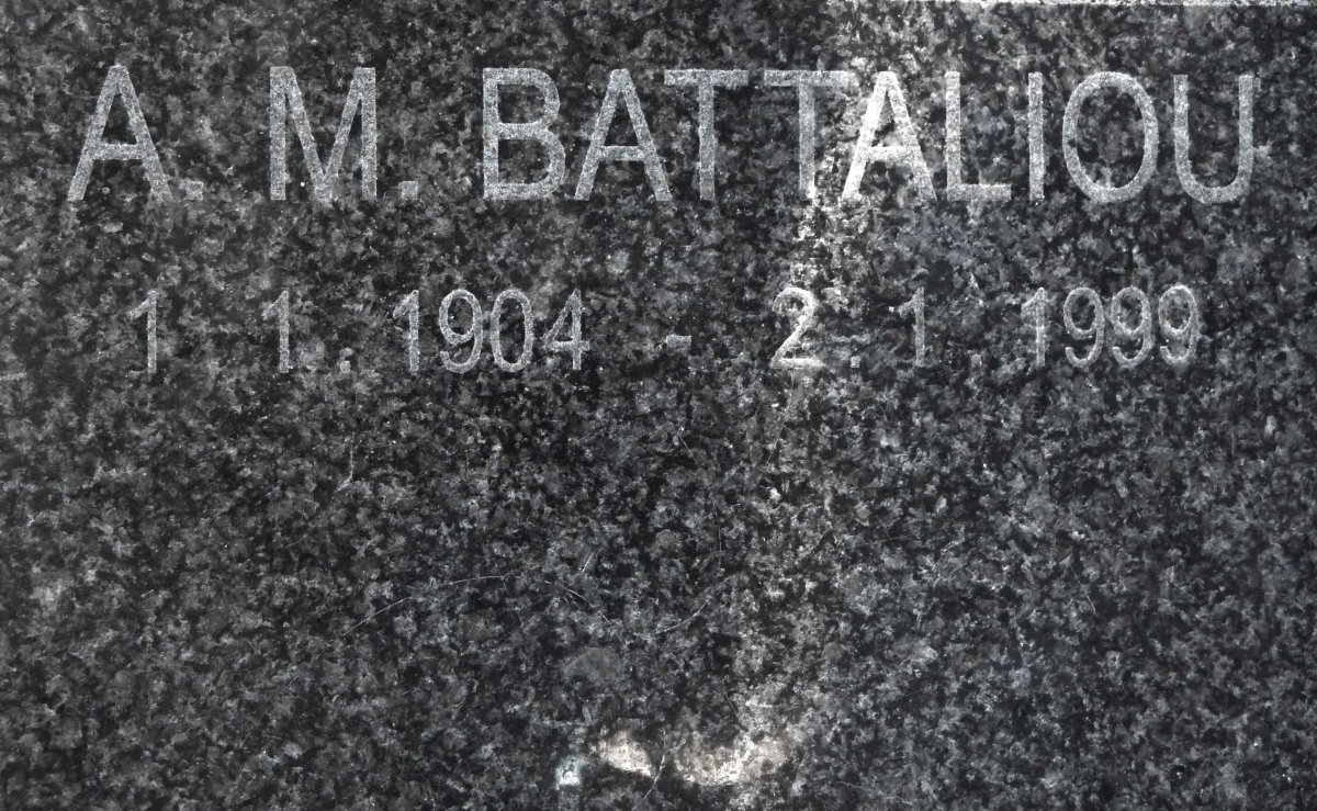 BATTALIOU A.M. 1904-1999