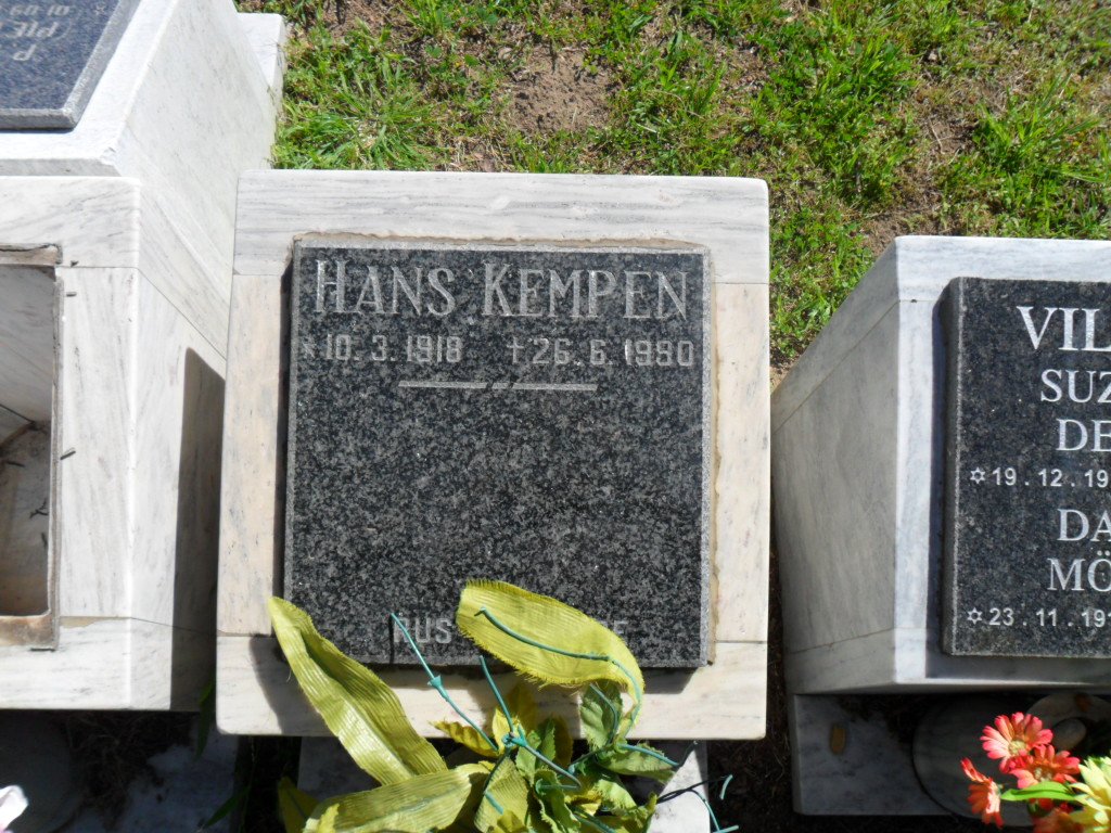 KEMPEN Hans 1918-1990