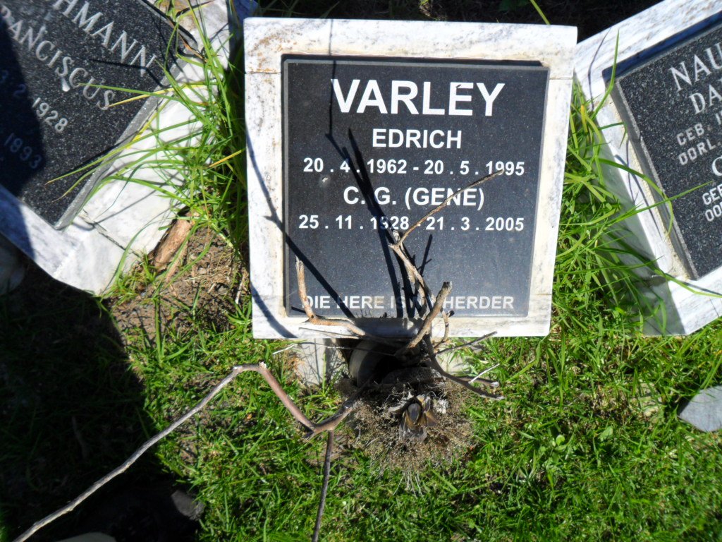 VARLEY Edrich 1962-1995 :: VARLEY C.G. 1928-2005
