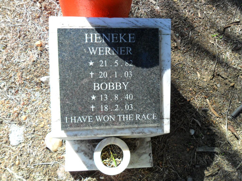 WERNER Bobby 1940-2003 :: WERNER Heneke 1982-2003