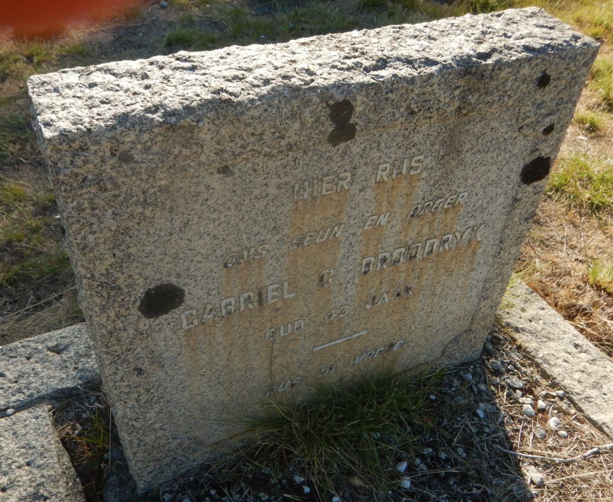 BROODRYK Gabriel G.